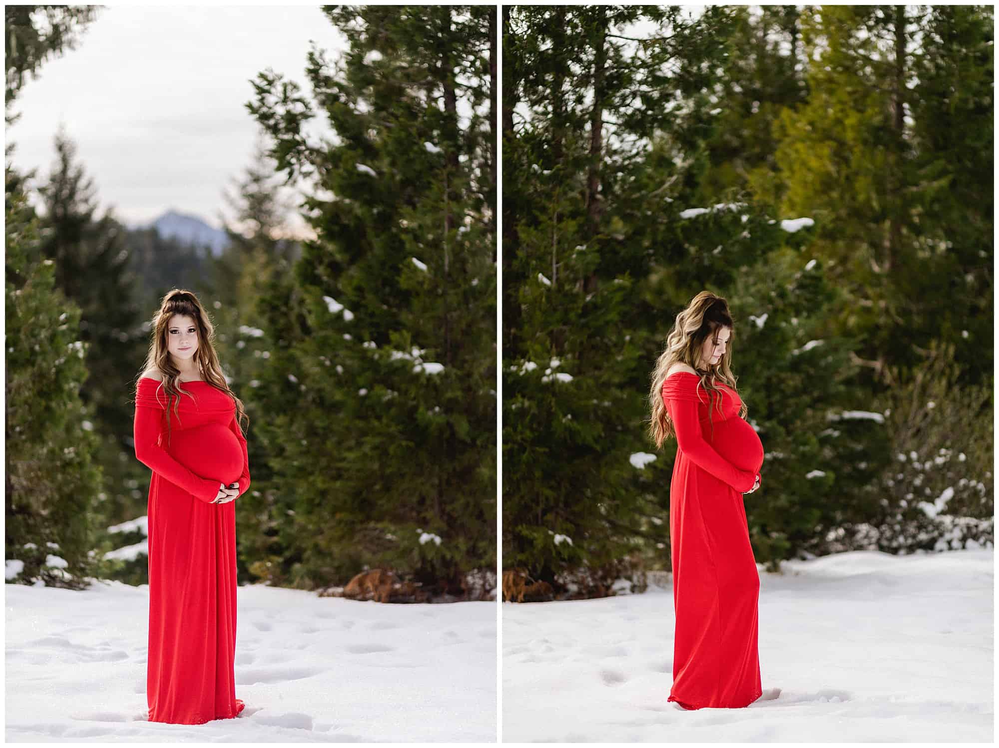 oregon maternity photos
